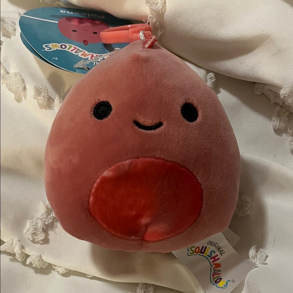 Squishmallows Poleena Clip On Stuffed Animal